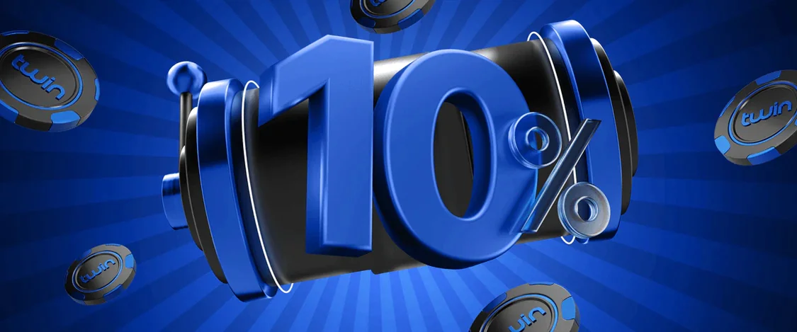 Twin daily cashback promotional banner