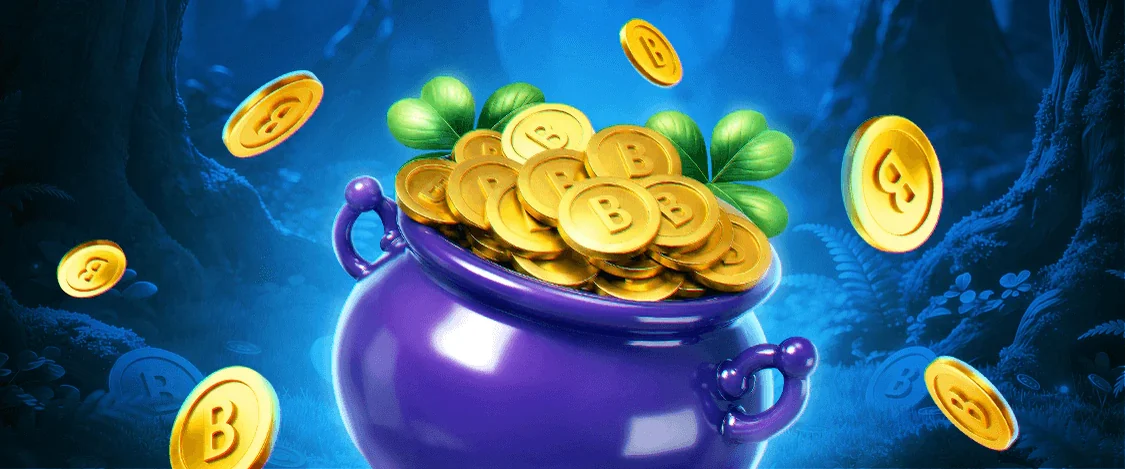 Twin jackpot drops promotional banner