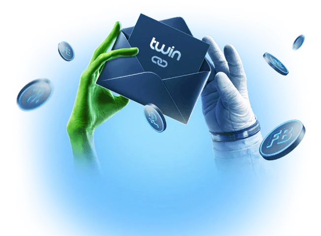 Twin refer a friend promotional artwork