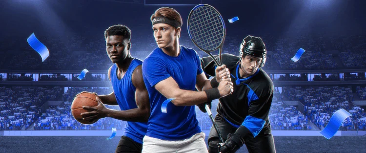 Twin sports tournaments promotional artwork