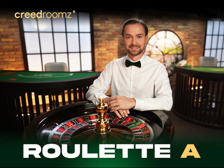 Roulette A live dealer table tile