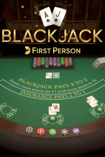 First Person Blackjack table game tile